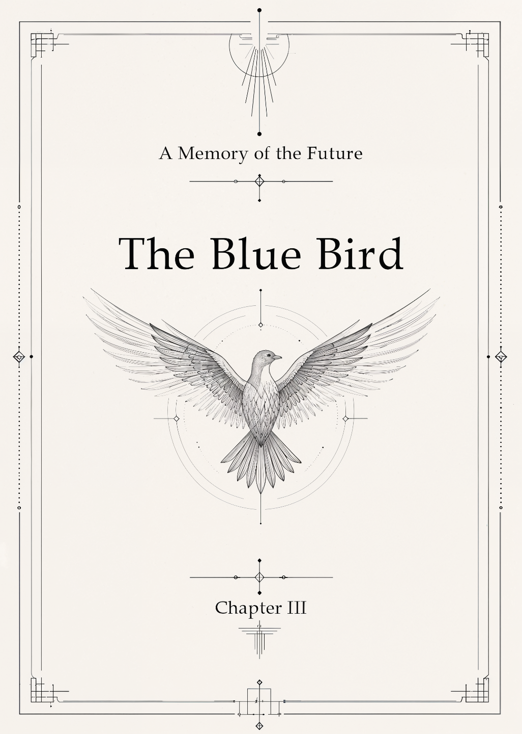 The Blue Bird: English title page of Chapter III.