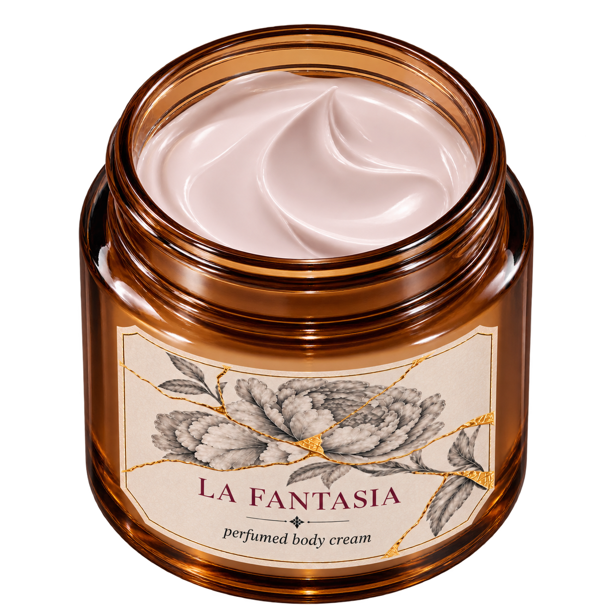 LA FANTASIA — Open body cream jar
