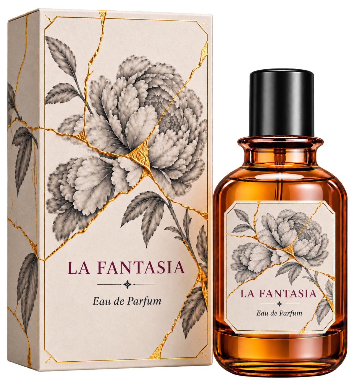 LA FANTASIA — Bottle and packaging